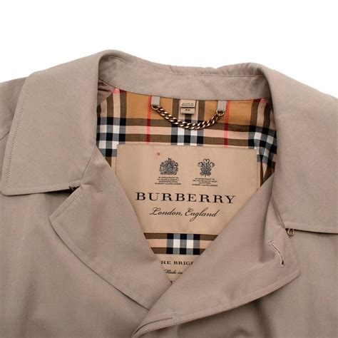 burberry brighton car coat|Burberry The Brighton Stone Cotton Gabardine Car Coat .